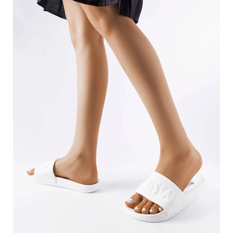 Chinelos brancos Big Star LL274A159 1