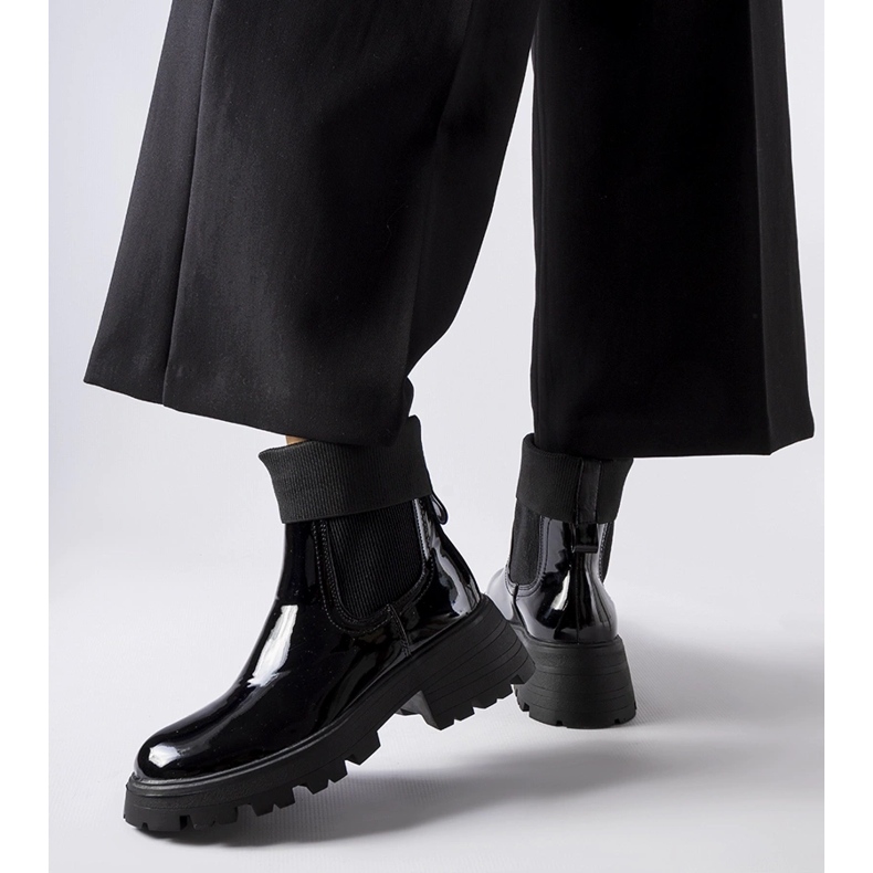 Botas de trabalho pretas Breolungi preto 1