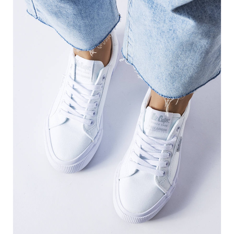 Lee Cooper LCW-22-31-0884L tênis branco 1