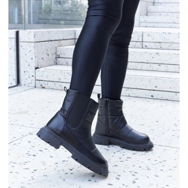 Botas de neve Galvani com isolamento preto 1