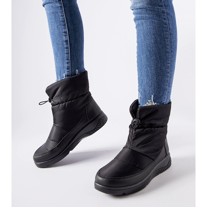 Botas de neve pretas tx5002 pretas preto 1