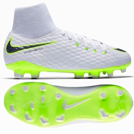 Chuteiras Nike hipervenom Phantom 3 Academy Df Fg Jr AH7287-107 branco branco 1 Chuteiras Nike hipervenom Phantom 3 Academy Df Fg Jr AH7287-107 branco branco 1