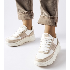 Tênis Big Star branco MM274500 bege 1