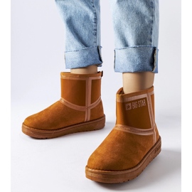 Botas de neve marrom Big Star KK274612 Mukluki castanho 1
