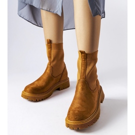 Botas marrons de camurça ecológica Big Star MM274541 castanho marrom 1