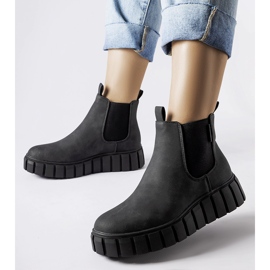 Botins pretos Big Star MM274324 pretos 1