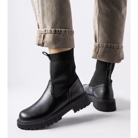 Botins pretos Big Star MM274543 pretos 1