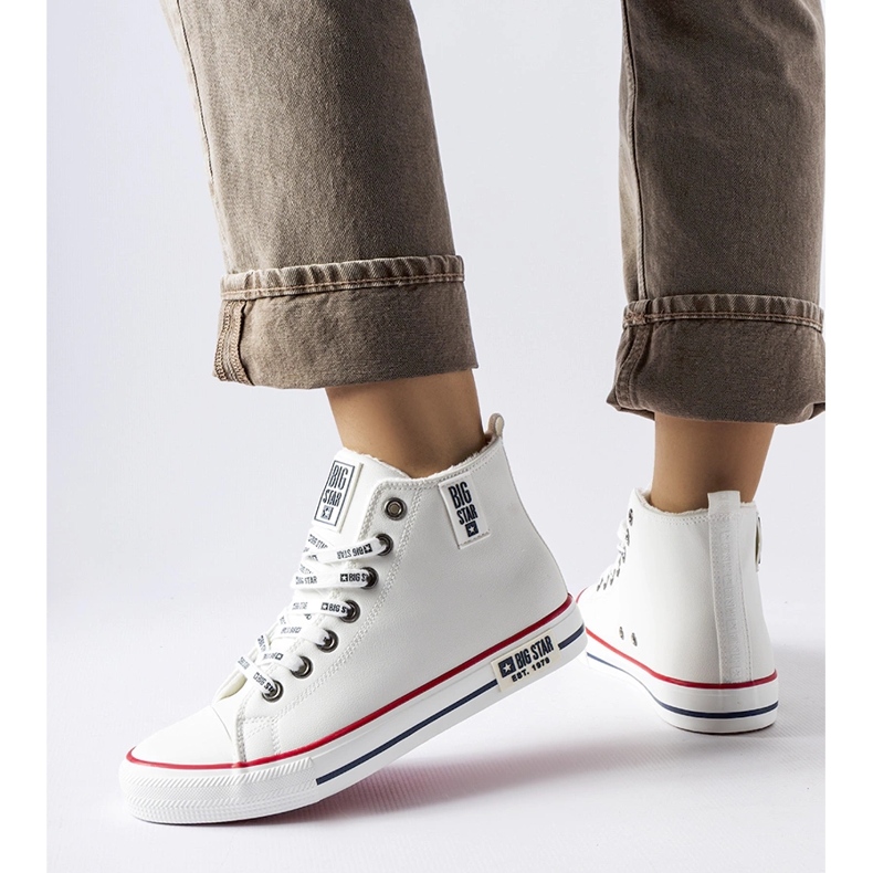 Tênis com isolamento branco Big Star KK274597 1