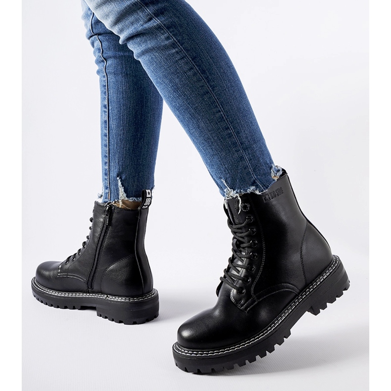 Botas clássicas pretas Big Star KK274538 preto 1