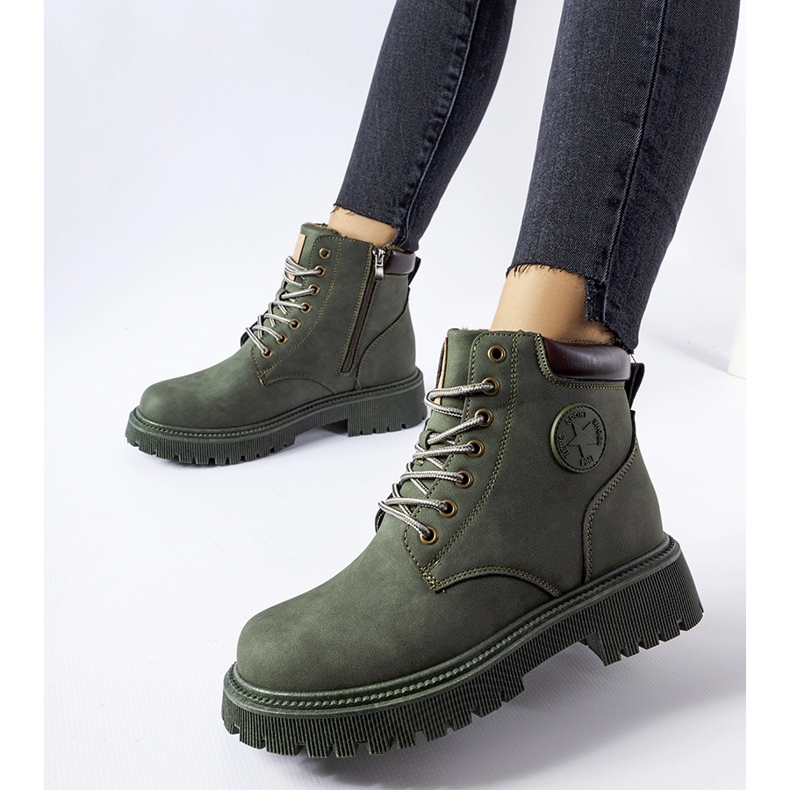 Botas Doutor com isolamento verde 1