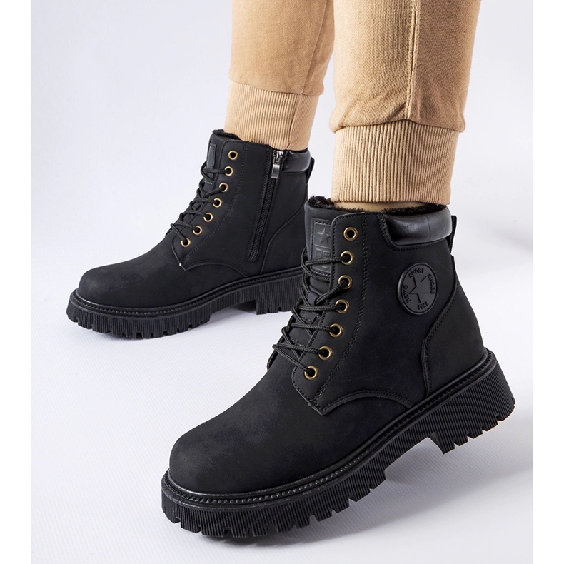 Botas Doutor com isolamento preto 1 Botas Doutor com isolamento preto 1