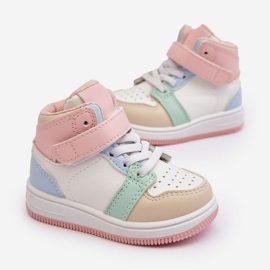 Calçado desportivo infantil alto multicolor Teredite multicolorido 1 Calçado desportivo infantil alto multicolor Teredite multicolorido 1