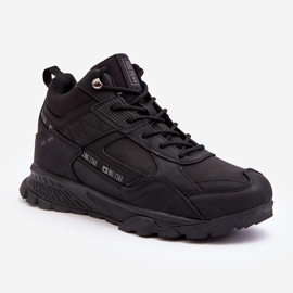 Botas de trekking isoladas masculinas pretas Big Star MM174164 preto 1