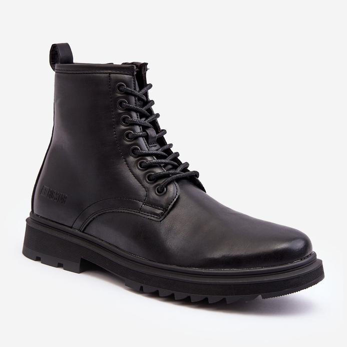 Botas isoladas Trappers com zíper preto Big Star MM174080 1 Botas isoladas Trappers com zíper preto Big Star MM174080 1