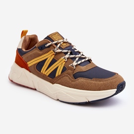 Calçados Esportivos Masculinos Memory Foam Multicolor Big Star MM174272 castanho 1 Calçados Esportivos Masculinos Memory Foam Multicolor Big Star MM174272 castanho 1