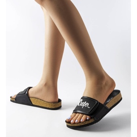 Chinelos pretos Lee Cooper LCW-22-35-1189L 2