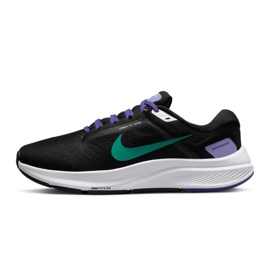 Tênis esportivo feminino Nike Air Zoom Structure 24 DA8570-004 preto 1