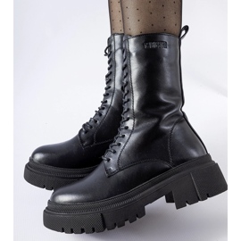 Botas de cano alto pretas Big Star MM274564 preto 1