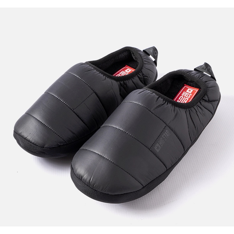 Big Star Chinelos masculinos com isolamento preto KK174363 906 1