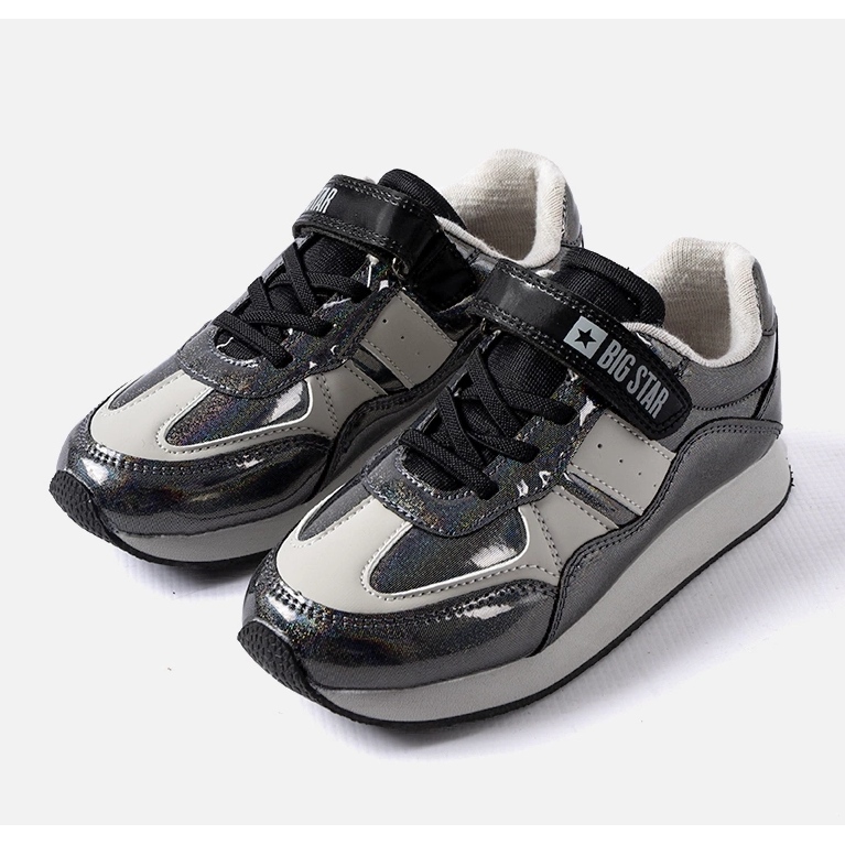 Tênis preto com glitter Big Star KK374103 1