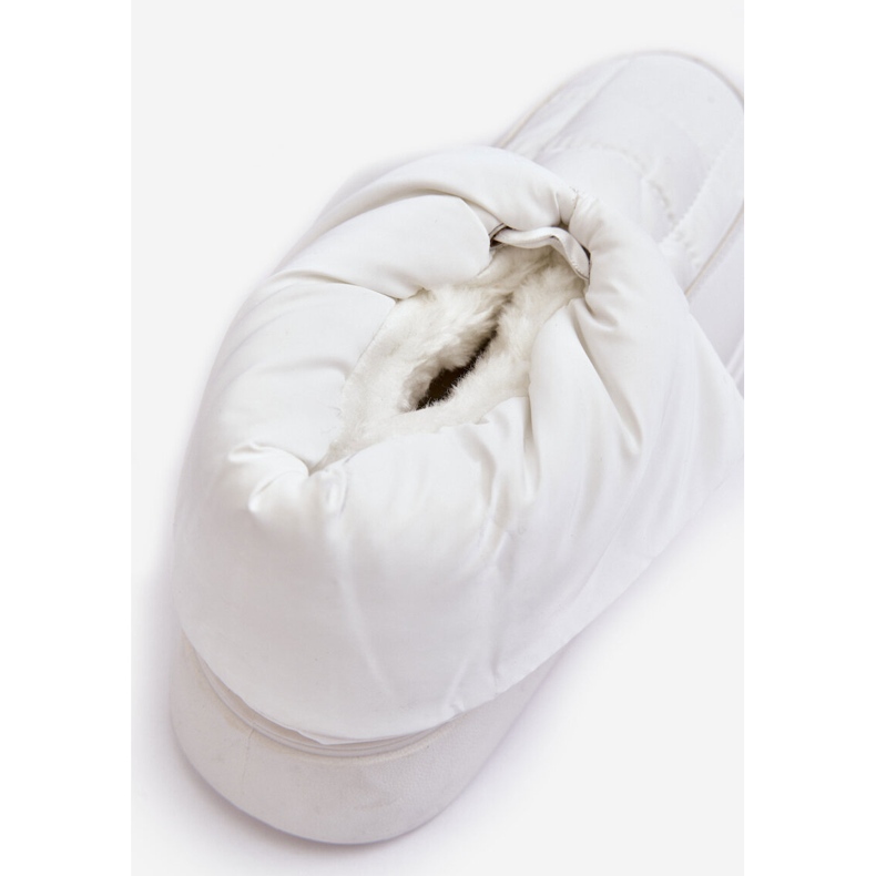 PS1 Botas femininas de neve com cadarço decorativo, Siracna branca branco 2 PS1 Botas femininas de neve com cadarço decorativo, Siracna branca branco 2