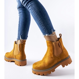 Botas isoladas marrons Big Star MM274374 castanho 1