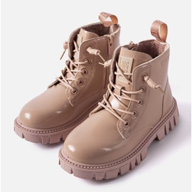 Botins rosa envernizados Big Star MM374144 1