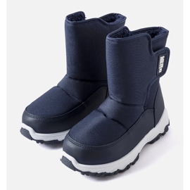 Botas de neve infantis azul marinho Big Star MM374120 1