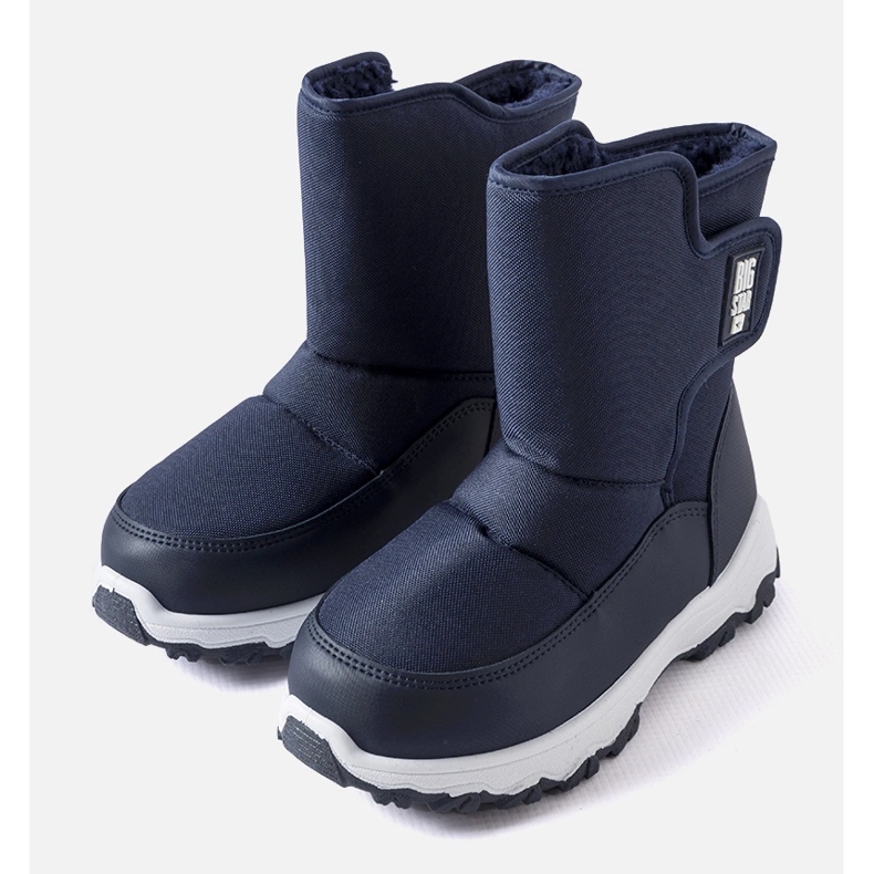 Botas de neve infantis azul marinho Big Star MM374120 1