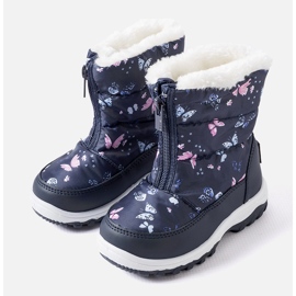 Botas de neve borboleta Big Star KK374236 multicolorido 1