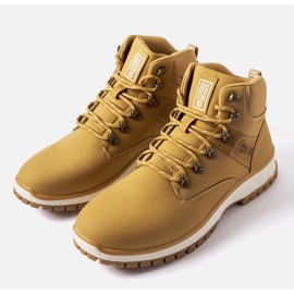 Botas masculinas marrons Big Star MM174020 castanho 1