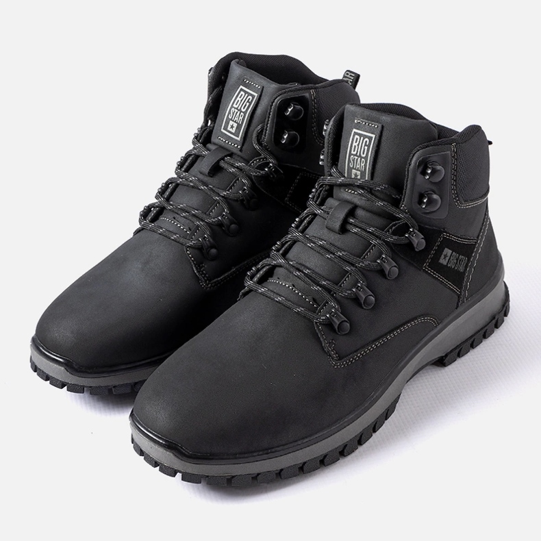 Botas masculinas pretas Big Star MM174019 preto 1
