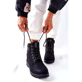 News Botas femininas Trapper forradas com pele, pretas preto 4