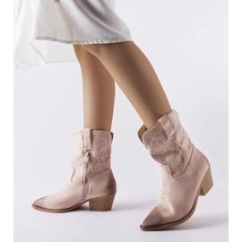 Botas clássicas de cowboy rosa Ernestine 1 Botas clássicas de cowboy rosa Ernestine 1