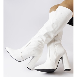 Botas brancas X8266 Brancas preto 1