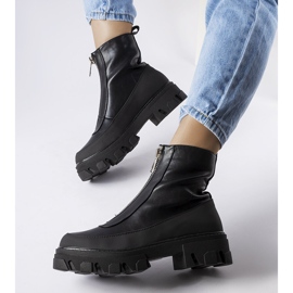 Botins grossos pretos da Morley 1
