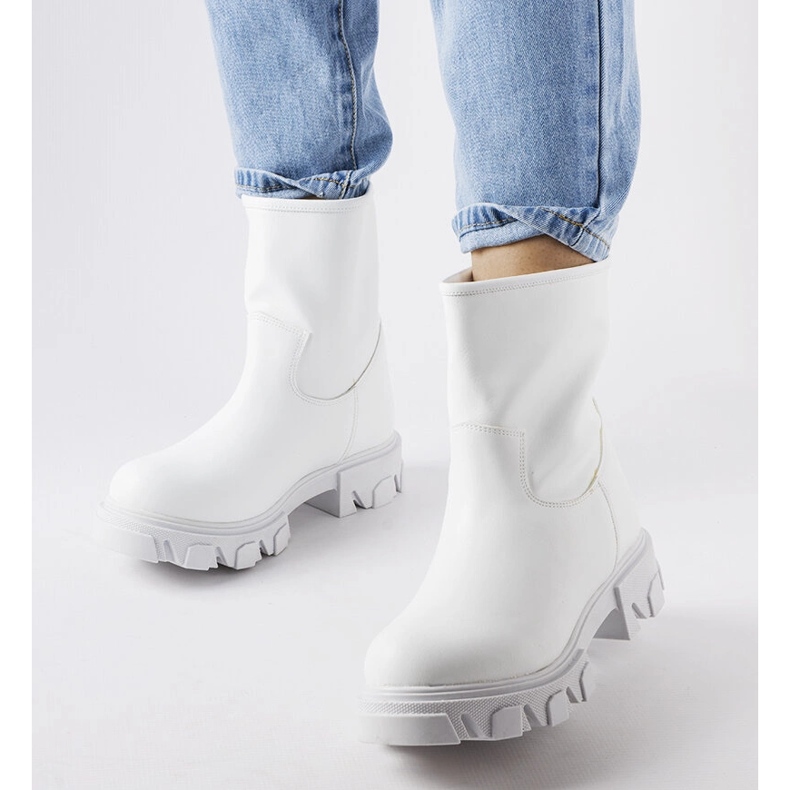 Sapatos de trabalho slip-on brancos da Wuori 1