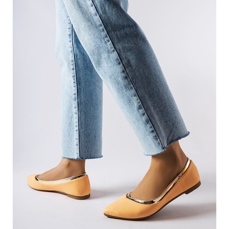 Bailarinas de bico fino laranja, Vittorio 1