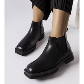 Inna Botas baixas pretas Tarquinia preto 1