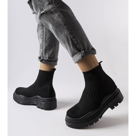 Marks tênis cano alto preto 1