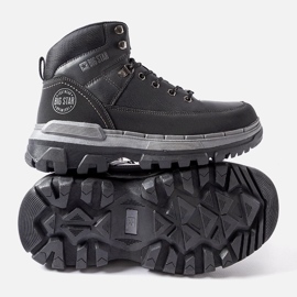 Botas masculinas pretas Big Star KK174120 pretas preto 1