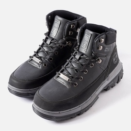Botas masculinas pretas Big Star KK174120 pretas preto 2