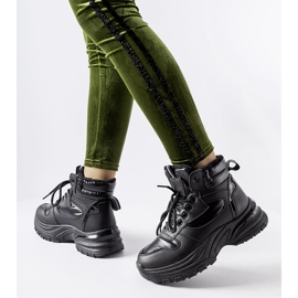 Evento Calçados esportivos de inverno Giacinto com isolamento preto 2