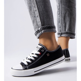 Tênis clássico Big Star T274023906 preto 1
