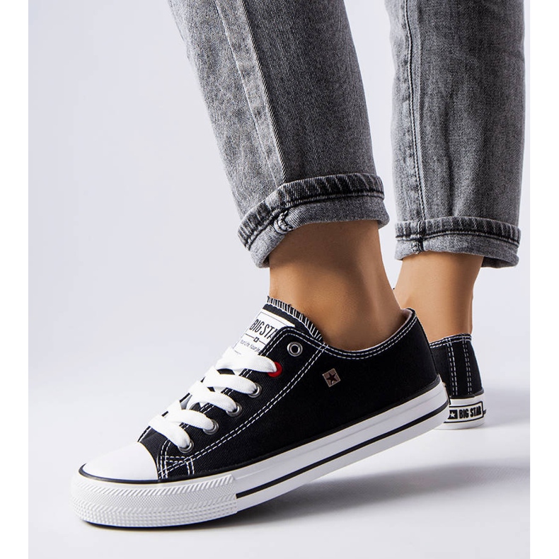 Tênis clássico Big Star T274023906 preto 1