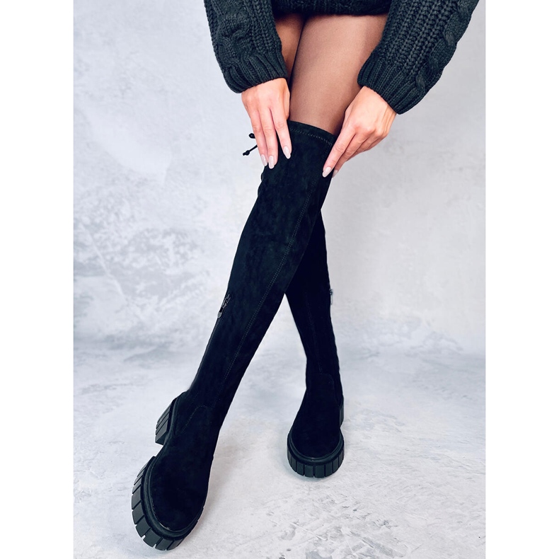 Botas de mulher Alyssa Black preto 2