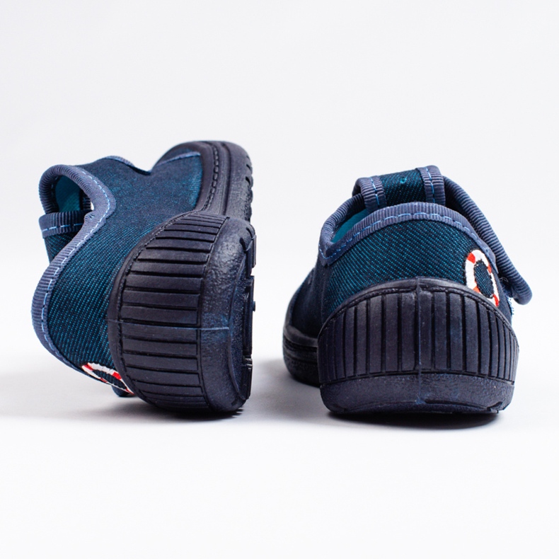 Chinelos de jardim de infância Shelovet para meninos azul 2