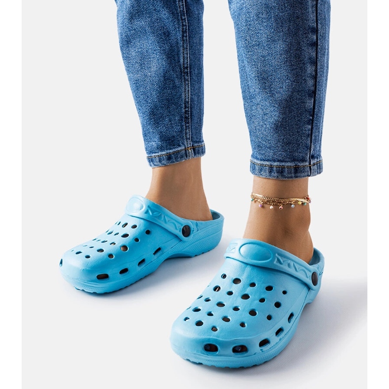 Chinelos fechados de espuma azul, Kleist 1