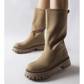 Botas marrom mate Hollie 1