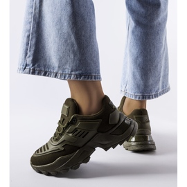 Inna Tênis esportivo feminino AL003 verde 1